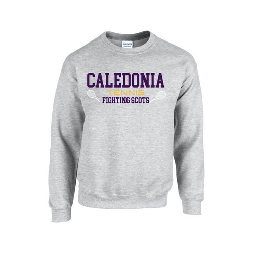 Caledonia Tennis Crew Neck-Grey