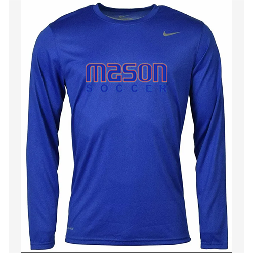 Mason LS Fanwear Shirt - Royal