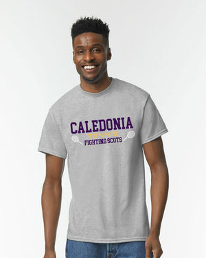 CAL M Dry Blend Short Sleeve T-Shirt-Grey