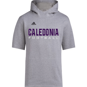 Caledonia Football M Icon SS Hoodie - Grey