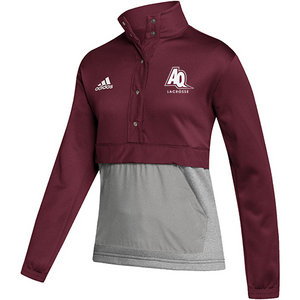 AQ LAX Women's Quarter Snap - Burgundy