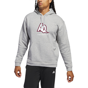 AQ LAX Men's Fleece Hoodie - Grey