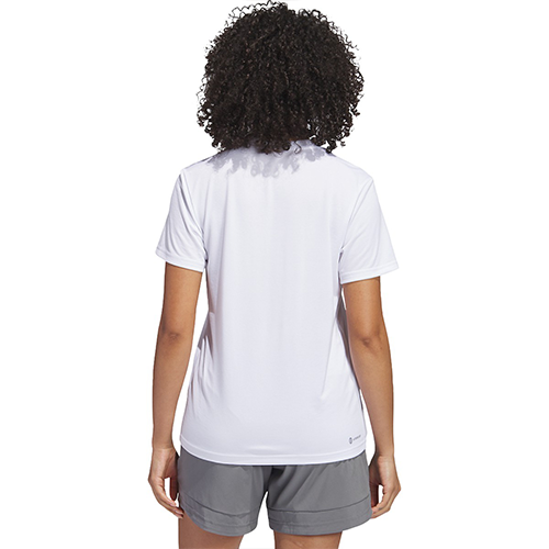 AQ LAX Women's Short Sleeve Tee - White