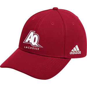 AQ Structured Adjustable Hat - Burgundy