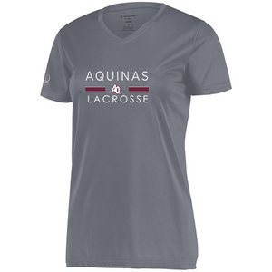 AQ LAX Women's Momentum Tee - Grey