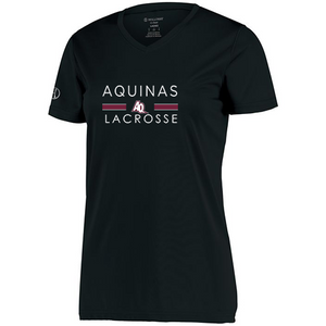 AQ LAX Women's Momentum Tee - Black