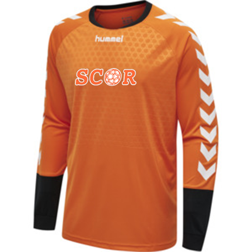 SCOR Goalkeeper Styled Jersey - Orange