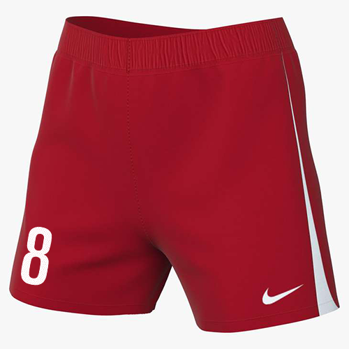 Kingdom Women's Game Shorts - Red