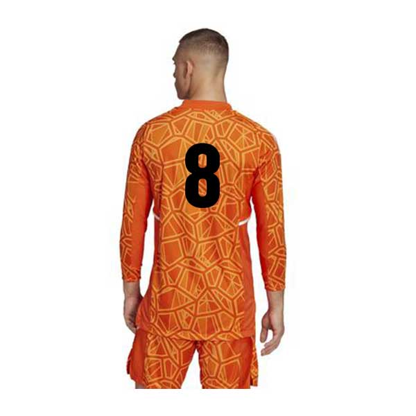 Adidas Condivo 22 Long Sleeve Goalkeeper Jersey - Orange - Youth Small