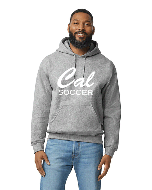 CAL Women's Soccer Sweatshirt Hoodie - Grey