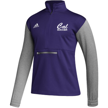 CAL Women's Soccer 1/4 Zip - Purple