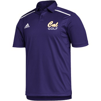 CAL Men's Golf Polo - Purple