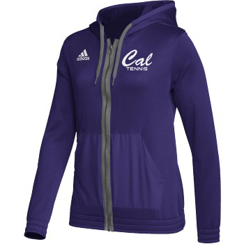 CAL W Team Issue Full Zip Hoodie - Purple