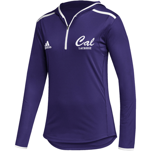 CAL Boy's LAX Women's Long Sleeve Hoodie - Purple